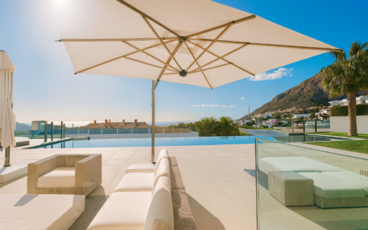 Exclusive Designer Villa with panoramic Sea views  in Finestrat Prime Location